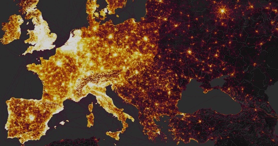 El mapa de Strava que contiene información de miles de personas y que puede destapar mucha información