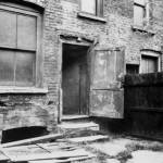 Patio trasero del n.º 29 de Hanbury Street, donde Annie Chapman fue asesinada