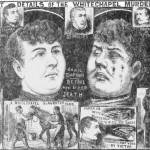 Annie Chapman, drawing from 'The Illustrated Police News'