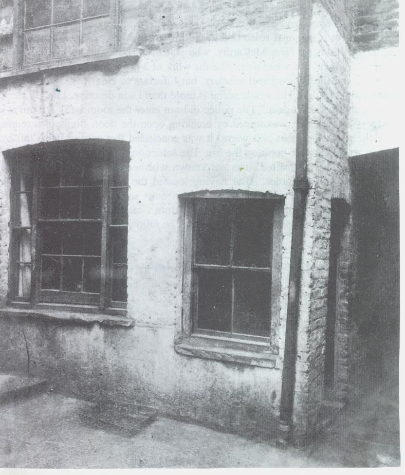 Domicilio donde fue asesinada Mary Jane Kelly en 1888