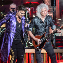 Adam Lambert ha tocado con Queen y se ha postulado como el sustituto oficial de Mercury. GETTY IMAGES